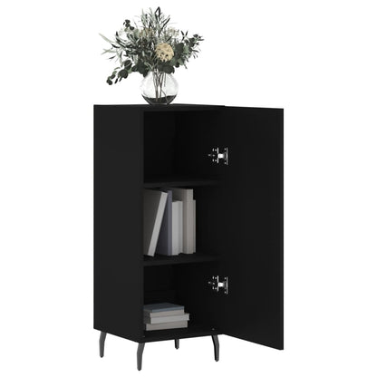 Sideboard Schwarz 34,5x34x90 cm Holzwerkstoff