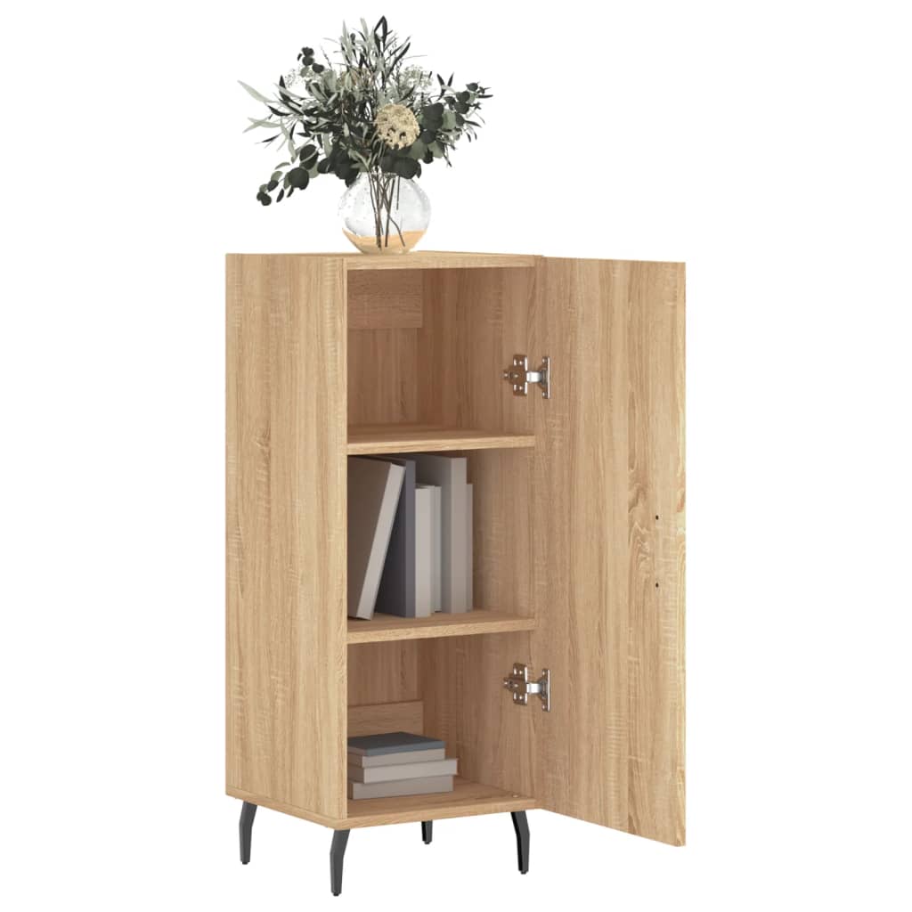 Sideboard Sonoma-Eiche 34,5x34x90 cm Holzwerkstoff