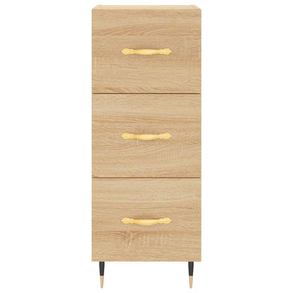 Sideboard Sonoma-Eiche 34,5x34x90 cm Holzwerkstoff