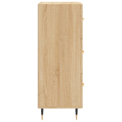 Sideboard Sonoma-Eiche 34,5x34x90 cm Holzwerkstoff