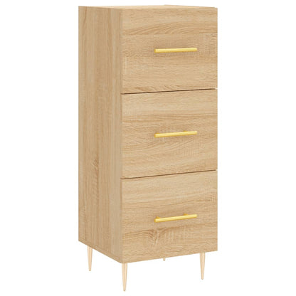 Sideboard Sonoma-Eiche 34,5x34x90 cm Holzwerkstoff