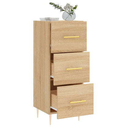 Sideboard Sonoma-Eiche 34,5x34x90 cm Holzwerkstoff