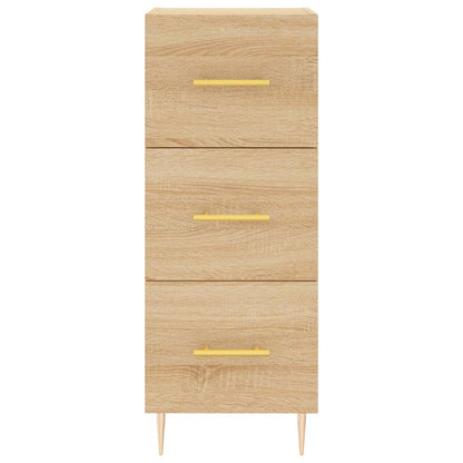 Sideboard Sonoma-Eiche 34,5x34x90 cm Holzwerkstoff