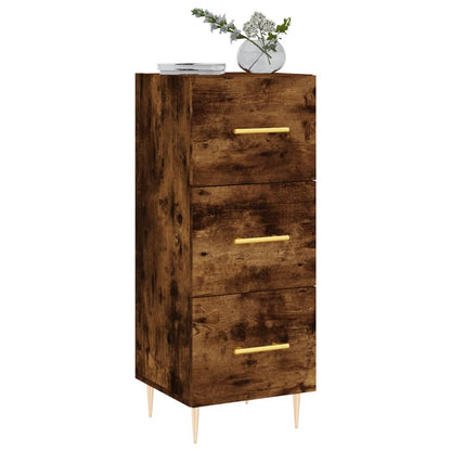 Sideboard Räuchereiche 34,5x34x90 cm Holzwerkstoff