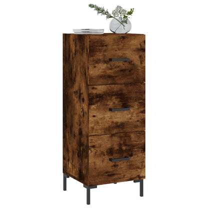 Sideboard Räuchereiche 34,5x34x90 cm Holzwerkstoff