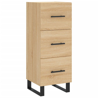 Sideboard Sonoma-Eiche 34,5x34x90 cm Holzwerkstoff