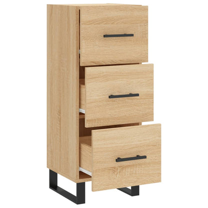 Sideboard Sonoma-Eiche 34,5x34x90 cm Holzwerkstoff