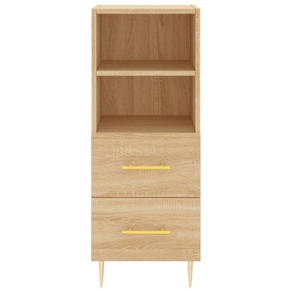 Sideboard Sonoma-Eiche 34,5x34x90 cm Holzwerkstoff