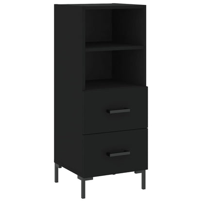 Sideboard Schwarz 34,5x34x90 cm Holzwerkstoff