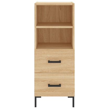 Sideboard Sonoma-Eiche 34,5x34x90 cm Holzwerkstoff