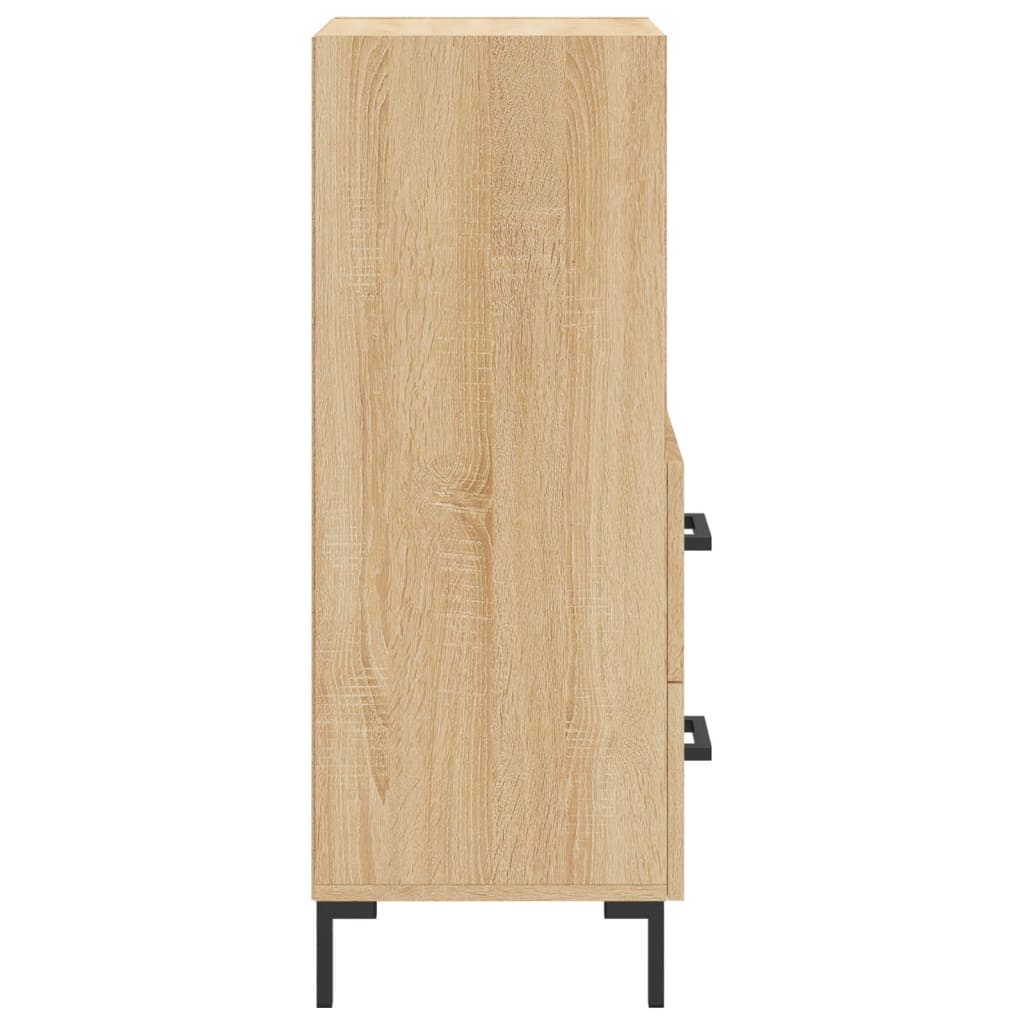 Sideboard Sonoma-Eiche 34,5x34x90 cm Holzwerkstoff