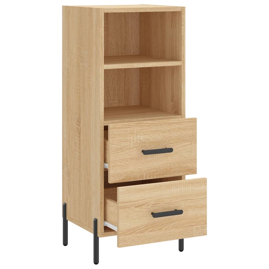 Sideboard Sonoma-Eiche 34,5x34x90 cm Holzwerkstoff