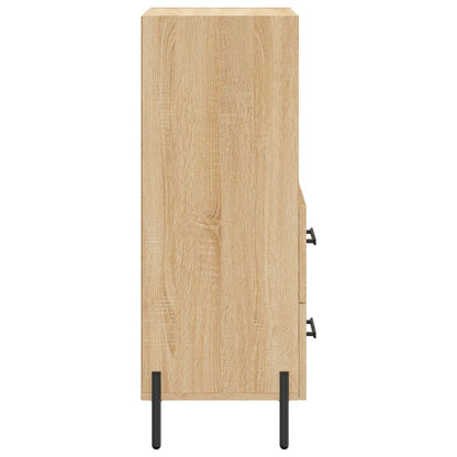 Sideboard Sonoma-Eiche 34,5x34x90 cm Holzwerkstoff