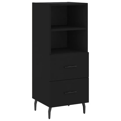 Sideboard Schwarz 34,5x34x90 cm Holzwerkstoff