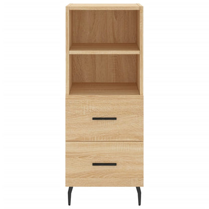 Sideboard Sonoma-Eiche 34,5x34x90 cm Holzwerkstoff