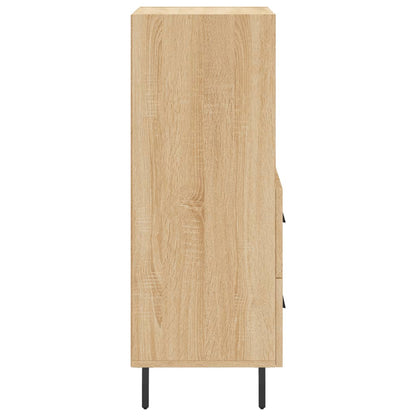 Sideboard Sonoma-Eiche 34,5x34x90 cm Holzwerkstoff