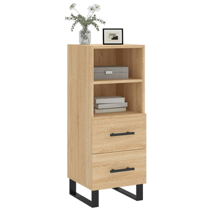 Sideboard Sonoma-Eiche 34,5x34x90 cm Holzwerkstoff