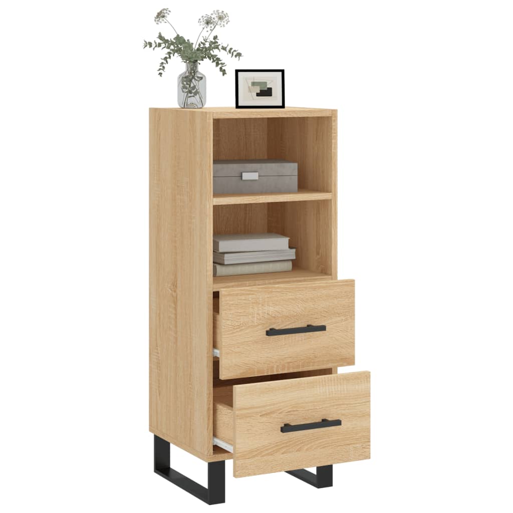 Sideboard Sonoma-Eiche 34,5x34x90 cm Holzwerkstoff