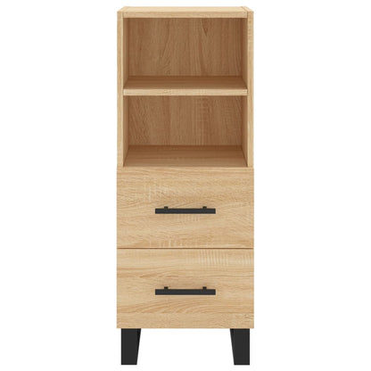 Sideboard Sonoma-Eiche 34,5x34x90 cm Holzwerkstoff