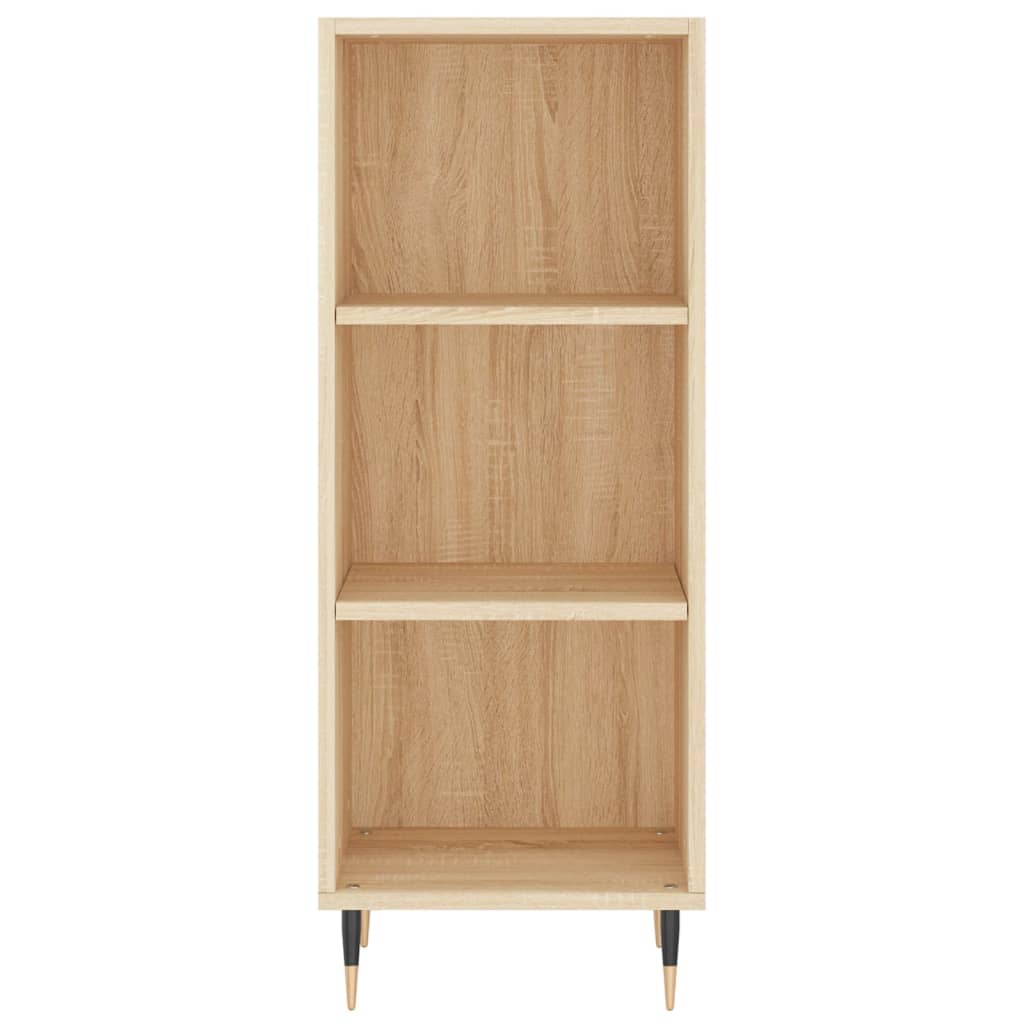 Sideboard Sonoma-Eiche 34,5x32,5x90 cm Holzwerkstoff