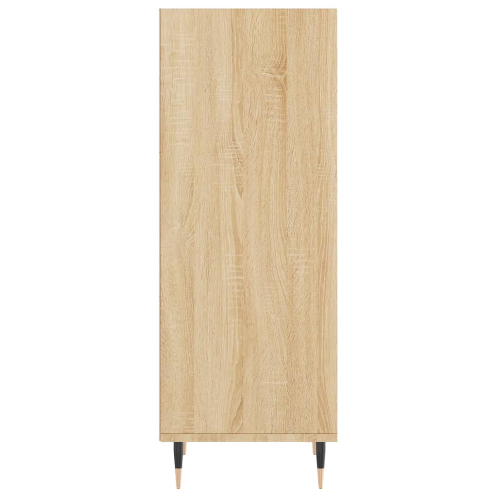 Sideboard Sonoma-Eiche 34,5x32,5x90 cm Holzwerkstoff