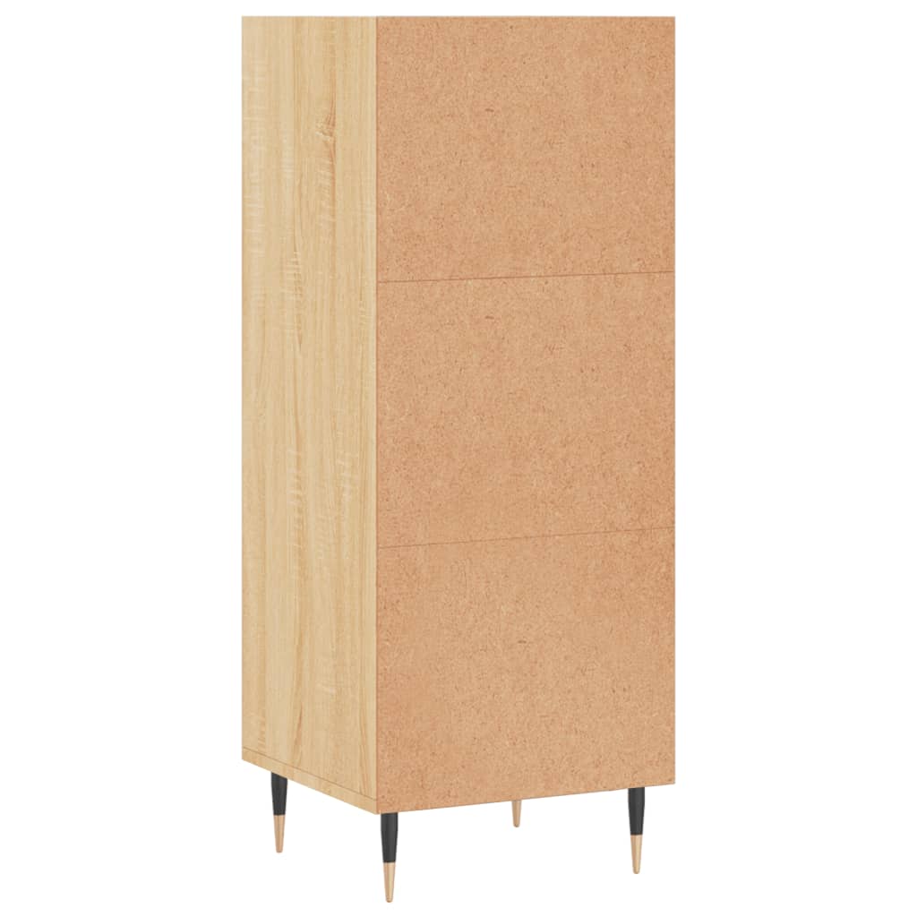 Sideboard Sonoma-Eiche 34,5x32,5x90 cm Holzwerkstoff