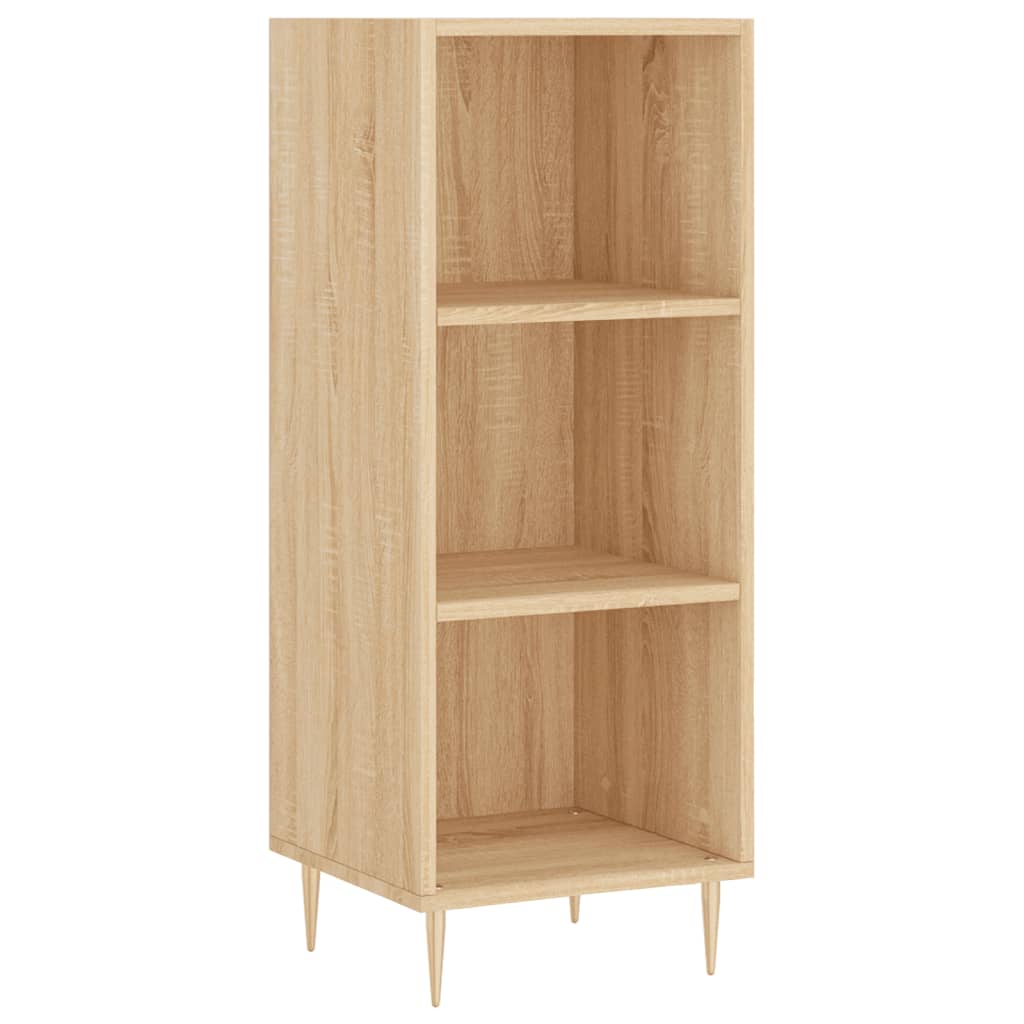 Sideboard Sonoma-Eiche 34,5x32,5x90 cm Holzwerkstoff