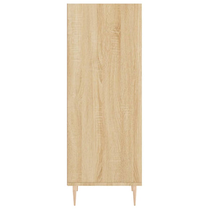 Sideboard Sonoma-Eiche 34,5x32,5x90 cm Holzwerkstoff