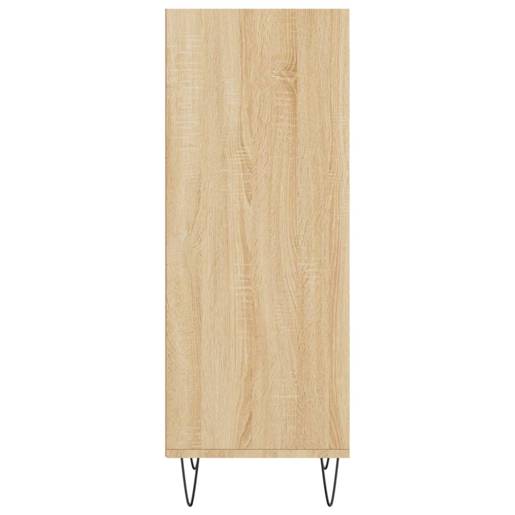 Sideboard Sonoma-Eiche 34,5x32,5x90 cm Holzwerkstoff