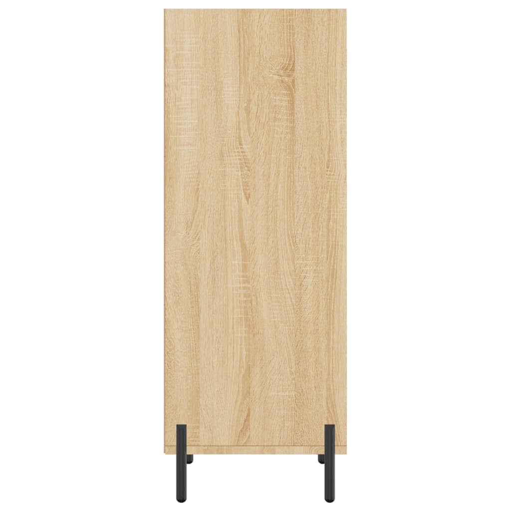 Sideboard Sonoma-Eiche 34,5x32,5x90 cm Holzwerkstoff