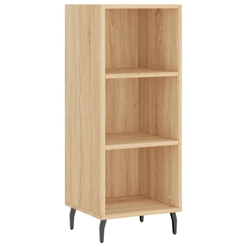 Sideboard Sonoma-Eiche 34,5x32,5x90 cm Holzwerkstoff