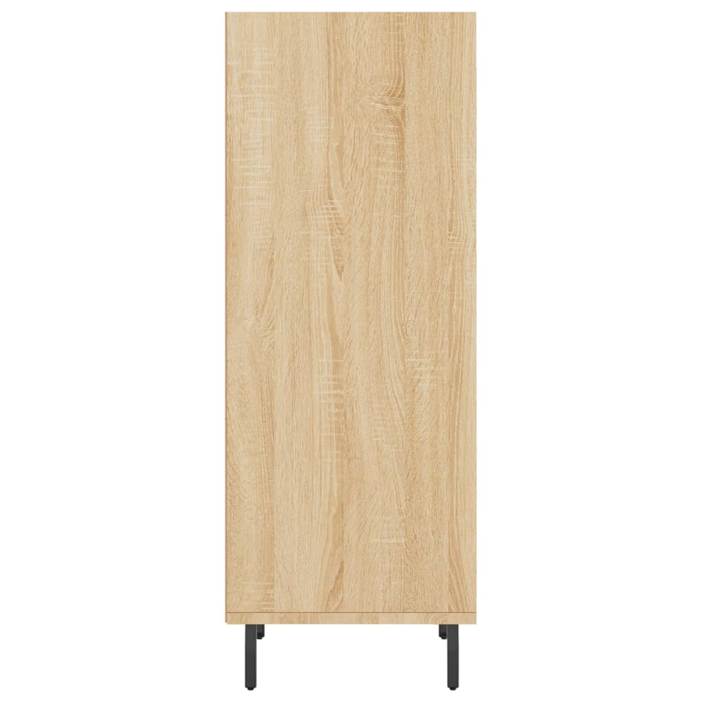 Sideboard Sonoma-Eiche 34,5x32,5x90 cm Holzwerkstoff