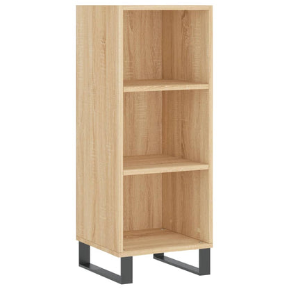 Sideboard Sonoma-Eiche 34,5x32,5x90 cm Holzwerkstoff