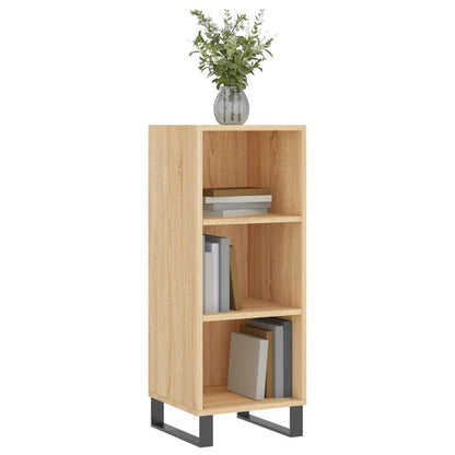 Sideboard Sonoma-Eiche 34,5x32,5x90 cm Holzwerkstoff