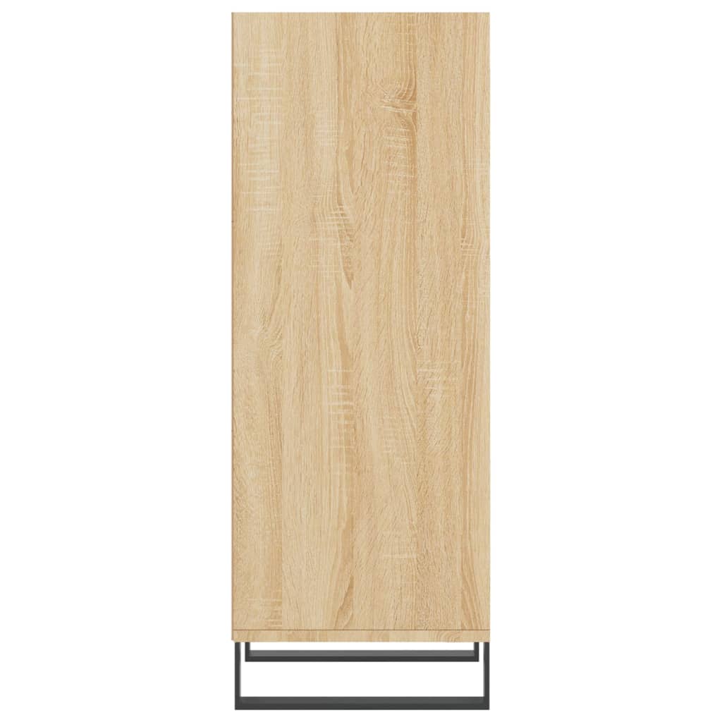 Sideboard Sonoma-Eiche 34,5x32,5x90 cm Holzwerkstoff