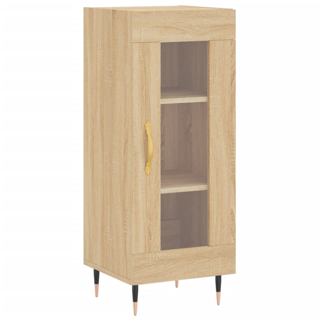 Sideboard Sonoma-Eiche 34,5x34x90 cm Holzwerkstoff