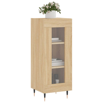 Sideboard Sonoma-Eiche 34,5x34x90 cm Holzwerkstoff