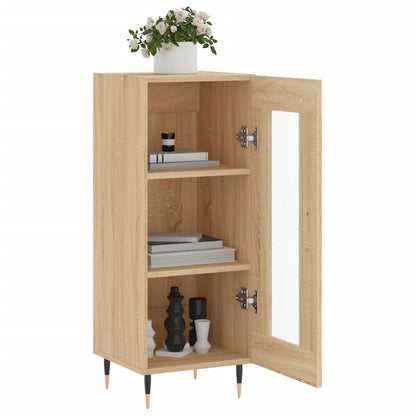 Sideboard Sonoma-Eiche 34,5x34x90 cm Holzwerkstoff