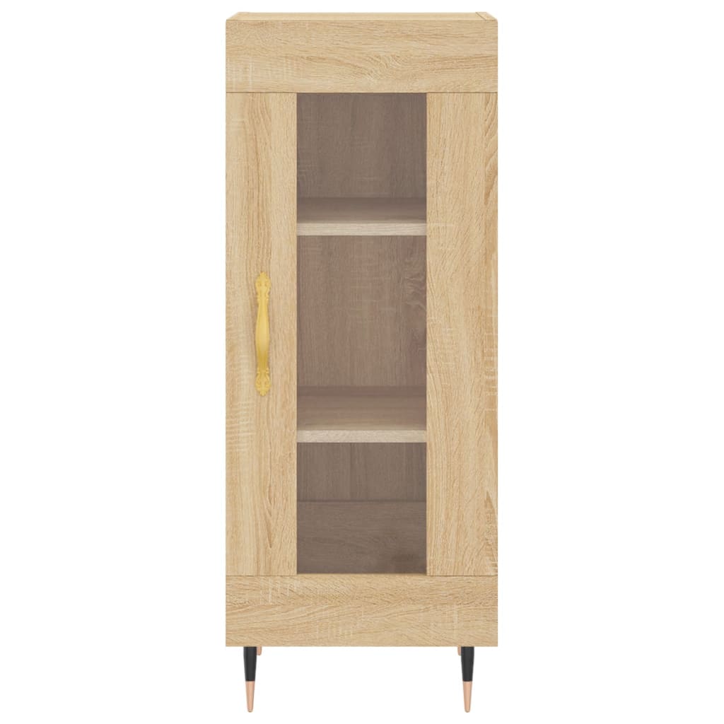 Sideboard Sonoma-Eiche 34,5x34x90 cm Holzwerkstoff