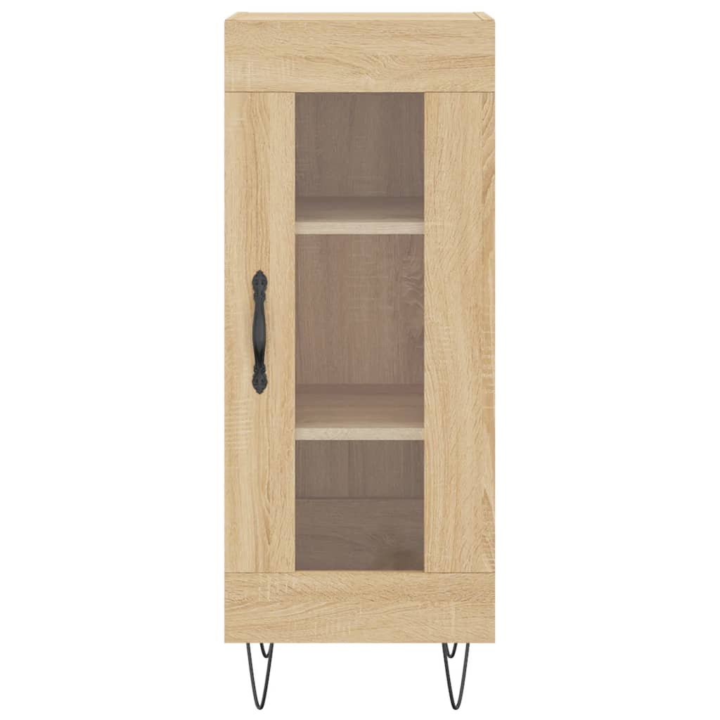 Sideboard Sonoma-Eiche 34,5x34x90 cm Holzwerkstoff