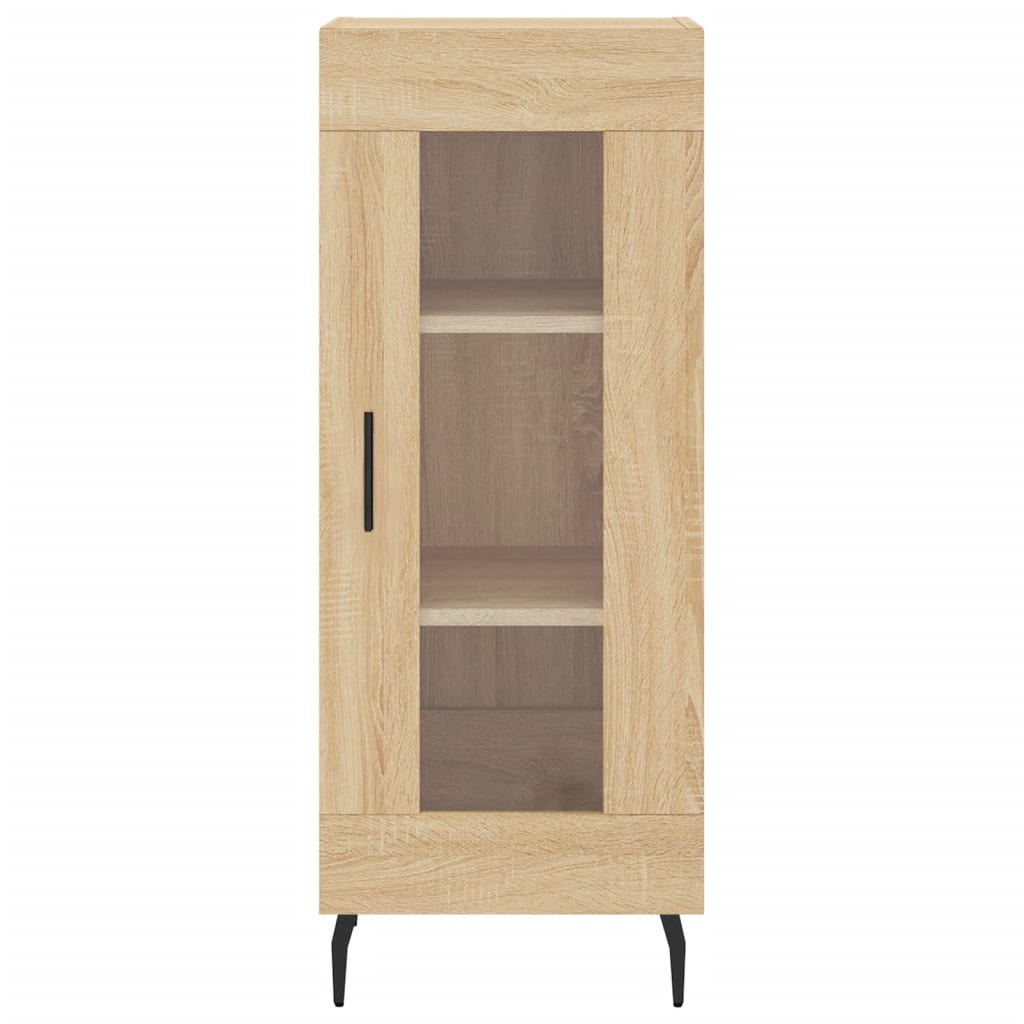 Sideboard Sonoma-Eiche 34,5x34x90 cm Holzwerkstoff