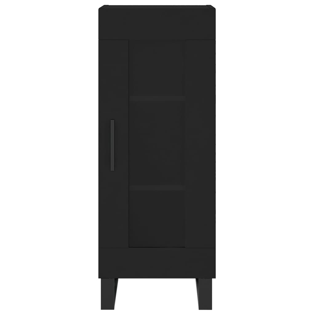 Sideboard Schwarz 34,5x34x90 cm Holzwerkstoff