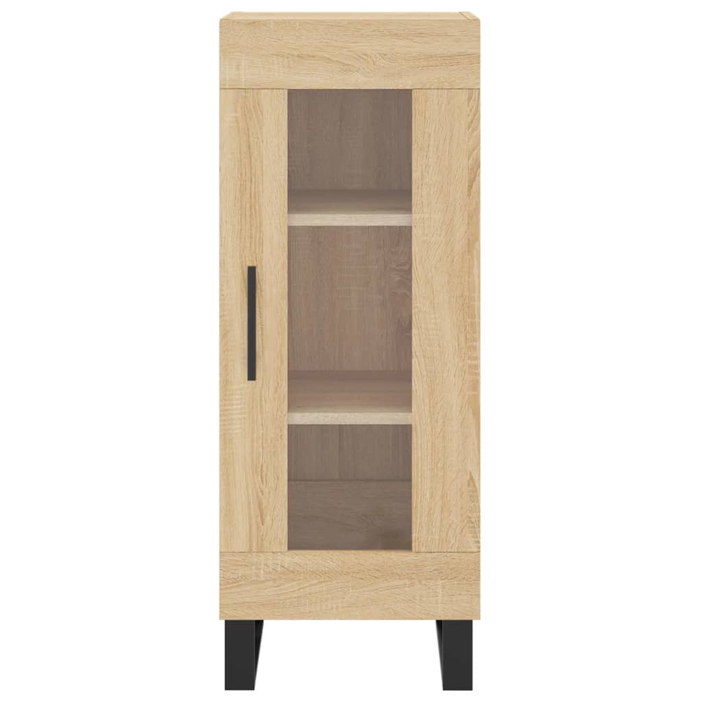 Sideboard Sonoma-Eiche 34,5x34x90 cm Holzwerkstoff