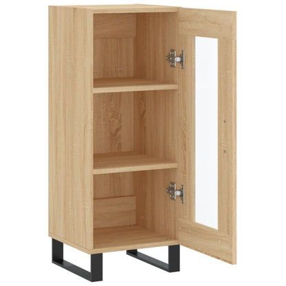 Sideboard Sonoma-Eiche 34,5x34x90 cm Holzwerkstoff