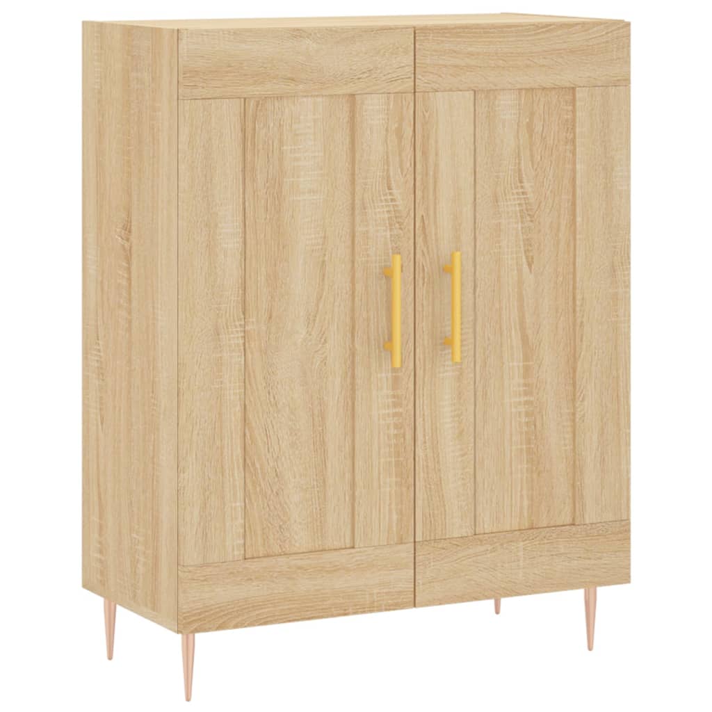 Sideboard Sonoma-Eiche 69,5x34x90 cm Holzwerkstoff