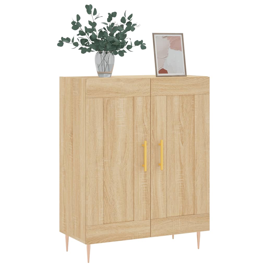 Sideboard Sonoma-Eiche 69,5x34x90 cm Holzwerkstoff