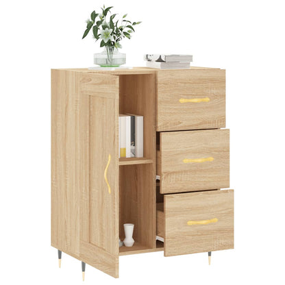 Sideboard Sonoma-Eiche 69,5x34x90 cm Holzwerkstoff