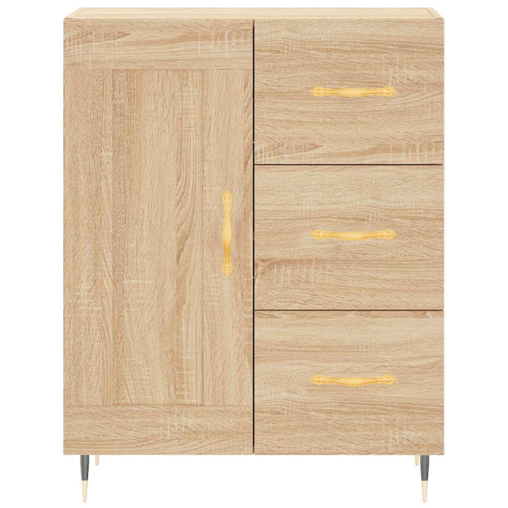 Sideboard Sonoma-Eiche 69,5x34x90 cm Holzwerkstoff