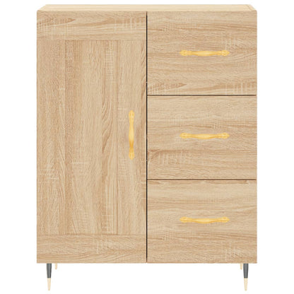 Sideboard Sonoma-Eiche 69,5x34x90 cm Holzwerkstoff