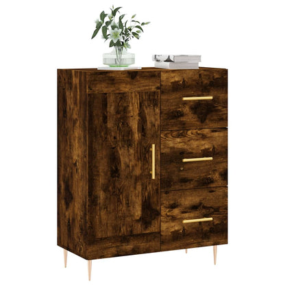 Sideboard Räuchereiche 69,5x34x90 cm Holzwerkstoff